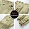 Vinter män Bomull Casual Cargo Warm Cross Joggers Sweatpants Höst Mode Elastiska Pantaloner Tipo Byxor 220330