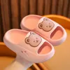 A042 Slippers Women Summer Shoes Indoor Sandals Slide Soft Non-Slip Bathroom Platform Home Slippers