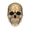 Halloween Party Moving Jaw Masks Full Head Skull Cosplay Party Latex Mask Props for Adult