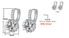 Fashion Round 20ct Lab Diamond Zircon Drop Earrings For Women Whole Jewelry S925 Silver Color Earrings EH758652477