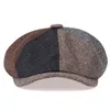 Береты Peaky Blinders Man Pure Cotton Sboy Hat Fashion Retro Star Anise Painter For WomenBerets Oliv22