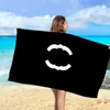 Ny lyxig designer högkvalitativ strandhandduk för badkarbäddscamping Sport Färgglada Tie Färgmönster Utskrift Vuxen Mjuka handdukar