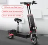 Le scooter électrique S4 à double moteur, pneu tout-terrain/route de 11 pouces, prend en charge l'expédition depuis les entrepôts européens et américains