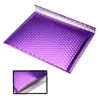 Gift Wrap PCS Mailers Padded Envelope Bubble Mailing Bag Different Specifications Purple Plating Paper Envelopes BagsGift