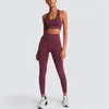 Nahtlose Yoga Set Frauen Sport Workout Kleidung für Sportswear Outfit Gym Kleidung Anzug Conjunto Deportivo Mujer W220418