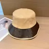 Mode hink hatt luxurys designer hink hattar sommar strand hattar män och kvinnor par hatt brev tryck avslappnade godsaker