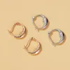 Stud Simple Moon Earrings for Women Fashion Face Abstract Bohemian Jewelstud ODET22 FARL22
