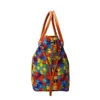 Puzzel Jigsaw Duffel Bag Domil BLANKS Groothandel regenboogcanvas eindeloze tote grote capaciteit buitenreistassen westerse stijl draagt ​​portemonnee Domil1851