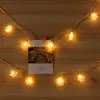 Strings Factory Direct Christmas LED String Snowflake Lamp Romantic Fairy Light Wedding Party Decoration Ice Snow Outdoor LightsLED