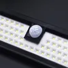 방수 IP65 400lm 벽 램프 90 LED SMD2835 정원 야외 LED 모션 야간 센서 태양 광