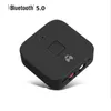B11 RCA Ses Sinyal Alıcı Bluetooth Vericileri Aptx LL 3.5mm 3.5 AUX Jack Müzik Kablosuz Adaptörü MIC NFC ile Otomobil TV Hoparlörler Otomatik Açma/Kapalı 815-084