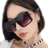 نظارة شمسية 2022 كلاسيكية مربعة الشكل للسيدات ريترو Lentes De Sol Mujer Siamese المتضخم للسيدات / الرجال