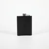 Hem Höftkolvar Matt Black 6oz 7oz 8oz Liquor Hip Flask Skruvkapslar Rostfritt stål Vin Pot Russian Portable Hip FlasksZC1262