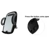Держатель телефона для автомобильного воздушного вентиляционного крепления Мобильные держатели мобильных телефонов Подставка для iPhone Samsung Xiaomi Huawei