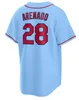 2024 Camisa de beisebol personalizada S-4XL Cardeal Lars Nootbaar Nolan Arenado Stan Musial Adam Wainwright Paul Goldschmidt Albert Pujols Molina Smith Contreras DeJong