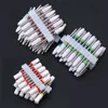 10pcSet Milling Cutter Ceramic Nail Drill Bits Electric Manicure Files Kit Cuticle Remove Burr Gel Polish Tools Accessories 220630
