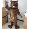 Cadılar Bayramı Kahverengi Beaver Maskot Kostüm En Kalite Karikatür Anime Tema Karakter Yetişkinler Noel Açık Reklam Kıyafet Takım