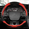 Steering Wheel Covers Car Cover For C4 Cactus C3-XR Spacetourer 2022 - 2010 2011 D Type WheelSteering CoversSteering