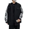 Bandana Heren Shirts Streetwear Lange Mouw Paisley Harajuku Shirt Mannelijke Kleding Mode Lente Zomer Elegante Oversize 220322