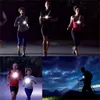 Torcia da campeggio ricaricabile con luci sul petto a LED riflettenti per la notte Lampade da ciclismo impermeabili con cintura riflettente con avviso di sicurezza per passeggiate, jogging, escursioni, pesca