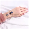 Linkketen armbanden sieraden hars druzy voor vrouwen boho ronde geometrische armband vergulde verstelbare e dhc3c