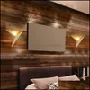 Applique Led Triangle Forme Lampes Moderne Minimaliste Style Nordique Mode Intérieur Salon Couloir Escaliers Lumières Simple Éclairage Drop Del