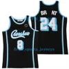 NCAA Film Basketball Jerseys Cren Shaw 23 James 24 Bryant Hommes Taille S--XXL