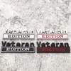 Party Decoration 1PC Veteran Edition Car Sticker för Auto Truck 3D Badge Emblem Decal Auto Accessories 8.5x3cm grossist