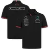 F1 T-Shirt Formula 1 Takım Yarışı T-Shirt Polo Gömlek Hayranları Yaz Gündelik Hızlı Kuru Spor Kısa Kollu F1 Gömlek Erkek Jersey Top