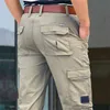 2020 Summer Summer Multi-Pounds Pants Man Spring Autumn Bussiness Army Green Cotton Cargo Pant Bants Long Long Men L220706