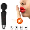 Sex Toy Massager Silicone Rechargeable Vibrator Girl Masturbation Wand Toy Massager Ual