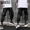 Mens Mens Multi Multi Mobicets Harem Cargo Hip Hop Disual Male Track joggers breaters Fashion Harajuku Men Pants 220810