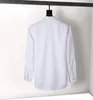Erkek Elbise Gömlek Beraberlik Polka Dot Erkek Tasarımcı Gömlek Sonbahar Uzun Kollu Rahat Erkek Dres Sıcak Stil Homme Giyim M-3XL # 129