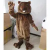 Halloween Beaver Mascot Costuums Simulatie Kerstfeest Kleding Trenkteken Karakter Carnaval Advertenties Verjaardagsfeestje Kostuumoutfit