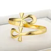 Bangle Cross египетский Ankh Life Bangles для мужчин Женщины Золотая нержавеющая сталь браслет панк Ключ браслетов День Рождения Юров 2023BANGE RAYM22