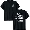 Club social chemise lettres imprimé graphique T-Shirt dictons citation Streetwear T-Shirt à manches courtes Blouses unisexe hauts T-Shirt