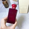 London Perfume 100ml Scarlet Cologne Intense Fragrance Red Bottle Long Lasting Good Smell Men Women Spray Parfum High quality Fast Delivery9231309