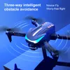 K109 Nano RC Drone pliable contrôlé par application 360° Stunt Flip Over Smart Mini Quadcopter Évitement d'obstacles avec capteur de gravité Caméra 4K pour débutants