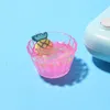 Fruit Pudding Bubble Tea Cup Miniatur 1222521