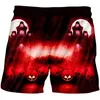 Mode Halloween homme horreur château vêtements de rue vente en gros shorts de plage 6XL hommes 3D imprimé vêtements 220623