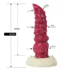 Nxy Dildos Dongs 2022 New Arrivals Huge Knot Silicone Dildo Suction Cup Flexible Anal Plug G spot Stimulate Sex Toys for Women Couples 220511