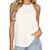 Frauen Tank und Camis Damen Neckholder Top Sommer Sexy O Hals ärmellose Tops