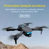 S85 Drone Wifi 4K HD Camera Optical Flow Location Infraröd hinder Undvikande RC Helicopter Quadcopter Drone FPV Toy Gift