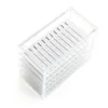 5 Layers Transparent Eyelash Box Storage Box Organizer Acrylic Lash Pallet Holder Case Grafting Display Makeup7507842