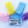 4 stks / set Nagels Clipper Kit Manicure Set Clippers Trimmers Pedicure Scissor Random Color Nail Tools Sets Kits Manicure Tool WXY021