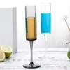 165ml Acrylic champagne wine glasses 2 colors PC cups Anti-drop and High temperature resistance plastic cups SN4047
