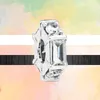 925 Argent Charme Perles Dangle Coloré Zircon Perle Fit Pandora Charms Bracelet DIY Bijoux Accessoires