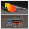 100 Brand S5 Eyewear Ciclismo de ciclismo Esportes polarizados de bicicleta ao ar livre Mulheres homens Momen UV400 Bicicleta óculos com case9952748