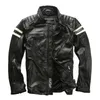 80 men s high quality cow leather outwear mens cowhide genuine leather vintage rider jacket LJ201029