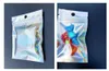6*10cm mini hologram paketi çantalar 100 pcs ön açık ambalaj çantaları hediye paketleme çantaları yüksek